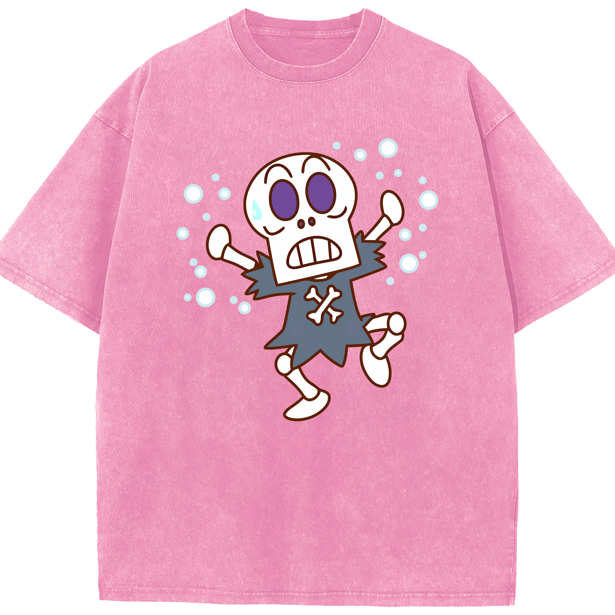 （画像用） アンパンマン Anpanman 綿100% ヴィンテージ風 半袖Tシャツ（フロントプリント）
